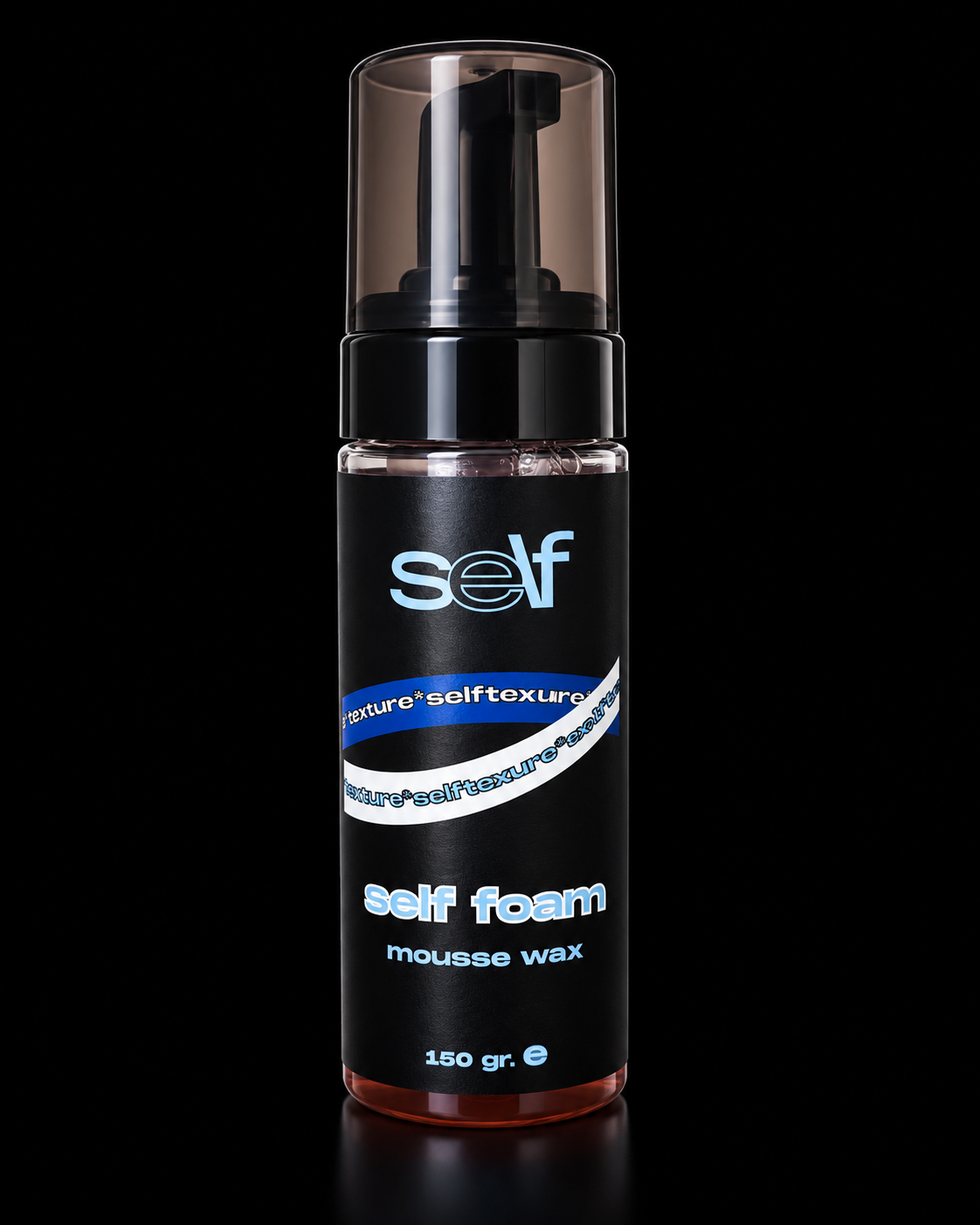 Self foam mousse wax